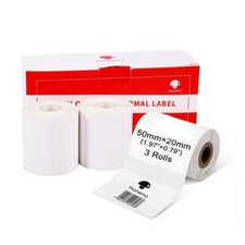 Phomemo Thermal Sticker Labels Self-Adhesive Tag for M110 M220 M221 Printer US picture