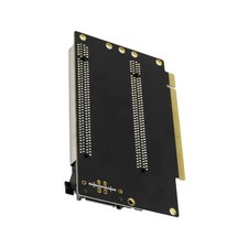 PCIe3.0 x16 1 to 2 Expansion Card Gen3 Split Card Bifurcation x16 to x8x8 40.4mm picture