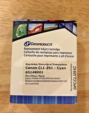 Dataproducts Canon CLI-251 Cyan Ink Cartridge Replacement DPCCLI251C picture