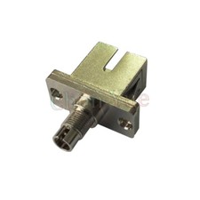 5pcs DIN-SC Fiber Hybrid Adapter Female to Female Rectangular Type SM Connector  picture