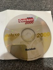 Vintage 1999 Macintosh Deluxe Quicken 2000 picture