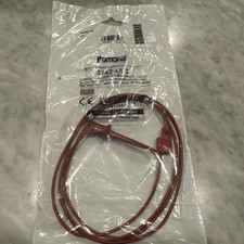 Pomona 3782-48-2 Banana Plug to Mini Grabber Red Test Lead Cable 48