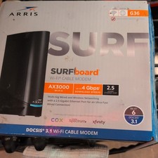ARRIS Surfboard G36 DOCSIS 3.1 Multi-Gig Modem & Wi-Fi 6 Router | AX3000 picture
