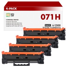 CRG-071 Toner Cartridge for Canon 071H ImageCLASS Mf273dw MF272dw LBP121dn LOT picture