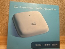 Cisco Business 240AC Wi-Fi Wireless Access Point 2 GbE Ports 802.11ac CBW240AC-B picture