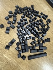 126 Cherry  Profile Black Mechanical Keyboard Key Cap Set New picture