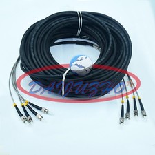 50M Field Outdoor Fiber Patch Cord ST-ST 4 Strand 9/125 Single Mode picture