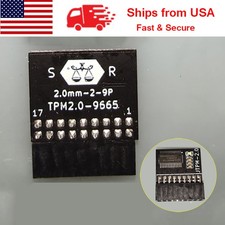 TPM2.0 Module For ASRock Motherboards Windows 11 18-1 Pin TPM Security Module picture