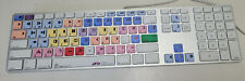 Apple A1243 Logic Keyboard For MediaComposer Wired Slim Keyboard USB WORKING picture