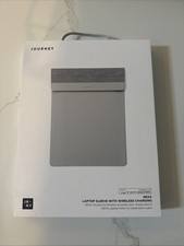 JOURNEY NWT Laptop Sleeve With Wireless Charging Grey 13” and 14” picture