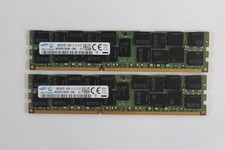 32GB (2x16GB) Samsung M393B2G70QH0 2Rx4 PC3-14900R DDR3-1866 ECC Reg Server RAM picture