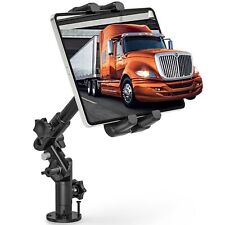 Tablet Truck Holder - Heavy-Duty Drill Base Tablet Mount with Adjustable Arm ... picture