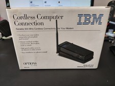New Vintage IBM Cordless Computer Connection 900MHz for Modem Collectable Retro picture