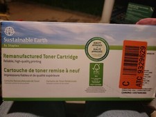 Canon 1557A002BA Remanufactured Toner Cartridge Sustainable Earth SEBFX3R New picture