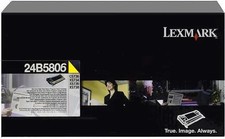 Lexmark 24B5806 Yellow Toner Cartridge picture
