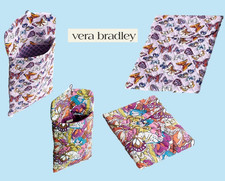 Vera Bradley Tablet/Tech Envelope Sleeve Choice of Size End Opening Padded NEW picture