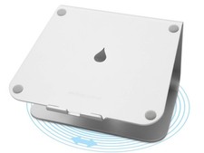 Rain Design mStand360 Laptop Stand w/ Swivel Base Silver Notebook Riser 10036 picture