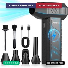 X3 Compressed Air Duster - Electric Air Duster with Brushless Motor,3 Gear Adjus picture