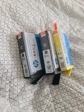Genuine HP 564 XL Black 06/2018 & 564 03/2025 Yellow Ink Combo 3 Pack Lot picture