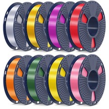SUNLU 250g Filament Bundle 1.75mm, Multicolor 3D Printer Filament picture