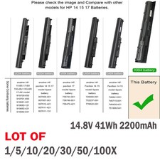 🧡LOT Battery KI04 K104 For HP Pavilion 14-ab 15-ab Series 800010-421 800049-001 picture