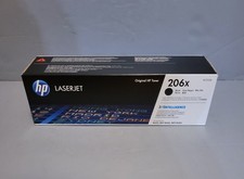 HP 206X W2110X Genuine Original Black LaserJet High Yield Toner Cartridge Sealed picture