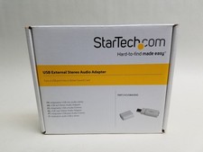 New StarTech ICUSBAUDIO USB to Stereo Audio Adapter Converter picture