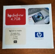 Brand New HP Invent (C8008A) 4.7GB DVD+RW Re-Writable Media Disc NIB picture