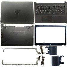 New for HP 15-BS 15-BW Black LCD Back Cover/Bezel/Palmrest/Bottom/Hinges/Cover picture