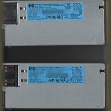 Lot of 2 HP 460W Common Slot Gold PSU 511777-001 499250-301 HSTNS-PR17 G6 G7 picture