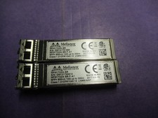 Lot of 2 Mellanox MFM1T02A-SR A1 MFM1T02ASR FTLX8571D3BCL-ME SFP+SR 850nm 10G picture