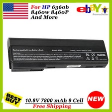 9 Cell Laptop Battery for HP 8460W 8460P 8560P 6560b 6460b 6360b CC06  picture