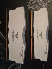 TEAMGROUP T-Force Delta R RGB 16GB 2x8GB DDR4-3000 CL16 RAM White picture