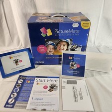 Epson PictureMate Deluxe Digital Photo Printer Photo Lab Sealed inside Open Box picture
