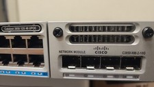 Cisco WS-C3850-12X48U-E 48 Ports UPoE  12x 1/2.5/5/10 GB 2x1100W C3850-NM-2-10G picture