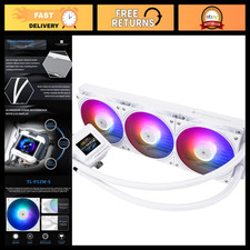 High-Performance 360mm ARGB White AIO CPU Liquid Cooler - Thermal Management Sys picture