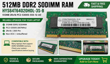 Infineon 512MB DDR2 SODIMM Laptop Memory Module – Tested Working x 2 picture