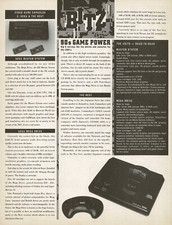 Vintage Sega Master System Mega Drive Gaming Console Photo Print Article picture