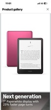 Amazon Kindle Paperwhite Signature Edition 32GB (2024 model) Metallic Raspberry picture