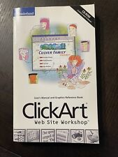 ClickArt Web Site Workshop 1998 Manual and Graphics Reference Book With CD picture