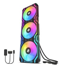 Matrixblack 56 Addressable Leds Rgb Fans 360mm Allinone Square Frame Integrated picture