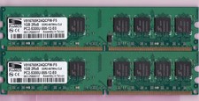 2GB 2x1GB PC2-5300 ProMOS V916765K24QCFW-F5 DDR2-667 Desktop Memory Kit DIMM TW picture