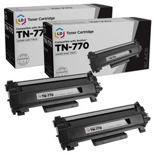 LD Products Compatible Toner Cartridge Replacement Brother TN760  Black 3 Pack picture