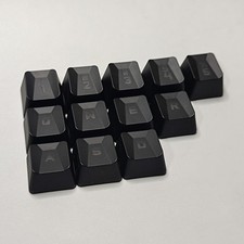 For Logitech G413 G910 G810 G310 G613 K840 12x Convex Concave Gaming Keycaps Set picture