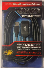 Madcatz Active USB Extension Cable For PlayStation Move 15 Ft for PS Eye Camera picture