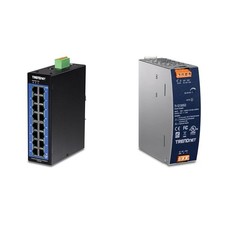 Bundle: TRENDnet 16-Port Industrial Gigabit L2 Managed DIN-Rail Bundle picture