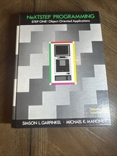 1993 NeXTStep Programming Object Oriented Applications For Steve Jobs NeXT Compu picture