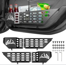 Metal Front Door Storage Box Pockets for 2018-2025 Jeep Wrangler JL JLU 4XE/2... picture