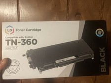 LD TN360 Black Laser Toner Cartridge for Brother HL-2150N DCP-7045N MFC-7345DN picture