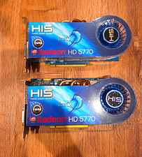 HIS IceQ ATI Radeon HD 5770 Graphics Cards Lot of 2 picture